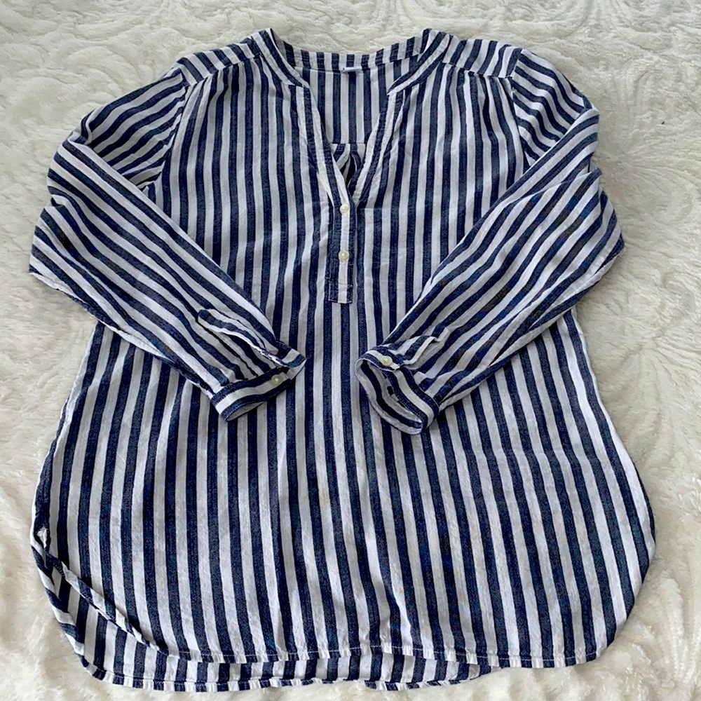 Old Navy nautical tunic relaxed shirt.